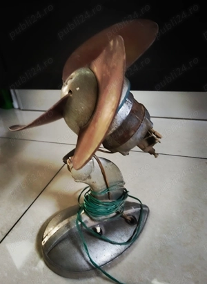 Vechi ventilator masiv,din comunism,URSS,ideal decor - imagine 2