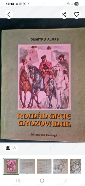 Roman Grue Grozavanul , D. Almas