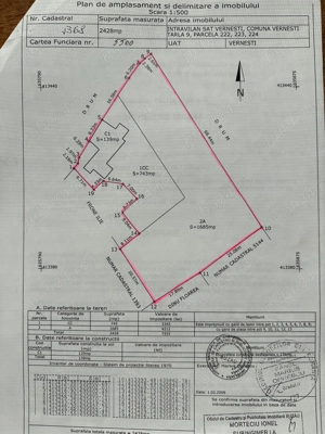 Vanzare teren intravilan   Vernești, Buzău (central)