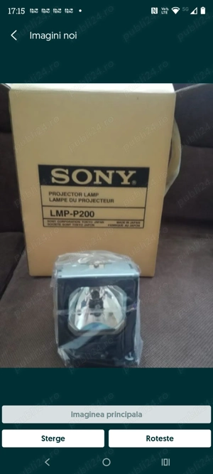 Lampă videoproiector SONY LMP-P200