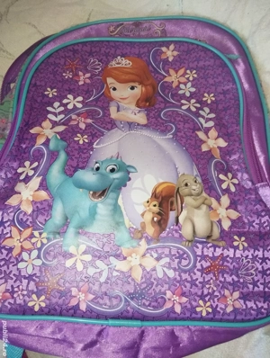 Ghiozdane cu Frozen si Sofia + cadou bluză - imagine 5