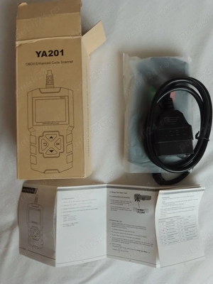 Tester diagnostic auto YA201 OBDII/EOBD compatibil masini din SUA, Europa si  Asia - imagine 5