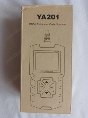 Tester diagnostic auto YA201 OBDII/EOBD compatibil masini din SUA, Europa si  Asia - imagine 7