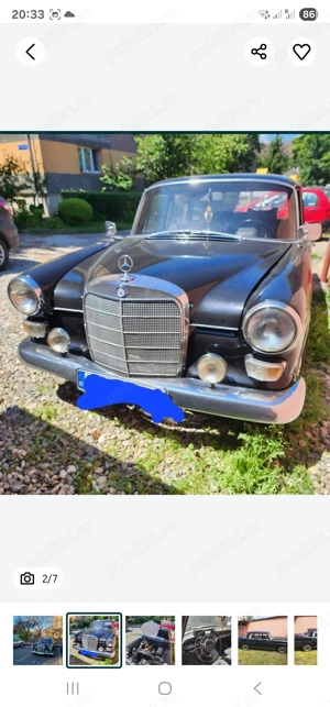 Mercedes w110 - imagine 2