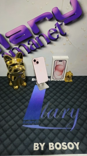 iPhone 15 Roz 5G 128GB Baterie Originala:85%.Pre  Fix! - imagine 4