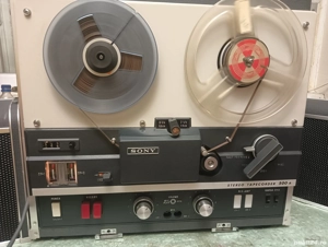 Magnetofon SONY TC 500 A stereo cu amplificare si boxe