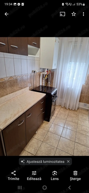 Proprietar.  3 decomandate. 57 mp.  Bacau  .str Bucegi 117.  Prer 50000 euro - imagine 3