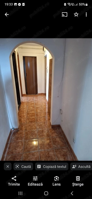 Proprietar.  3 decomandate. 57 mp.  Bacau  .str Bucegi 117.  Prer 50000 euro - imagine 2