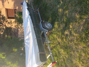 Vând barca de aluminiu ,motor Honda 20 și peridoc  - imagine 5