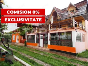 Pensiune la cheie 13 camere  15 locuri parcare si teren 3000 mp