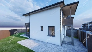 Casa cu 4 camere decomandate si teren de 240 mp in Selimbar - imagine 11