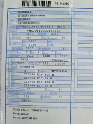 Hyundai IX35 2.0 4WD - imagine 3