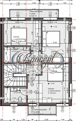 Duplex in ansamblu rezidential inchis, Chinteni - imagine 9
