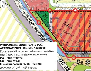 1638mp-Acces direct la Calea Urseni-Teren pentru SAD+4AP