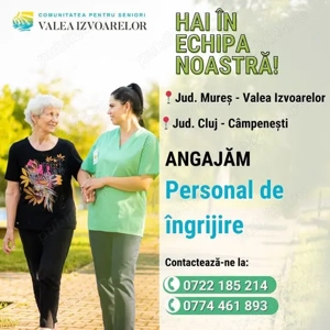  Personal îngrijire seniori