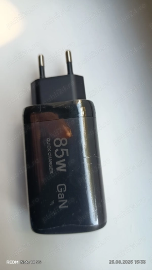 Vând încărcător Telefon 85W Nou  sigilat 