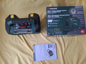 Pompa de aer cu acumulator -  Compresor auto 20 V Parkside, 3 in 1 - imagine 3