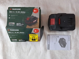 Acumulator Li-Ion Parkside Akku PAP 20 B3, 20V, 4Ah,  seria X 20 V Team - imagine 2