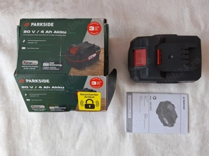 Acumulator Li-Ion Parkside Akku PAP 20 B3, 20V, 4Ah, seria X 20 V Team