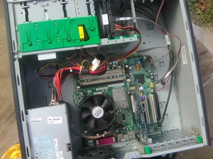 monitor si unitate desktop pc calculator defect pentru buyback rabla - imagine 2