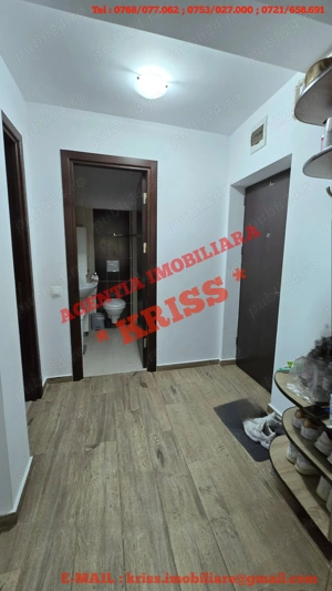 Apartament 2 Camere TRIVALE Confort 1 Decomandat Bloc 2016 Parter Cu Balcon Mobilat Utilat Complet - imagine 11