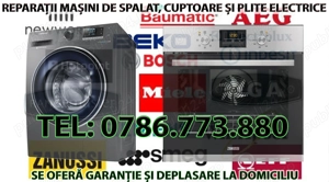Reparatii electrocasnice, cu garantie
