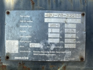 Incarcator frontal Komatsu WA85-3 - imagine 8