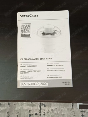 Vand aparat preparat inghetata SECM 12 C6 - imagine 4