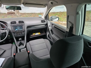 VW Golf 6 1.4TSI Navigatie SenzoriParcare DubluClima CamerăMarșarier Bluethoot DistribuțieSchimbata - imagine 7