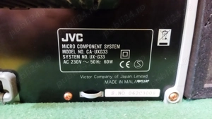 Microsistem audio JVC UX-G33 - imagine 4