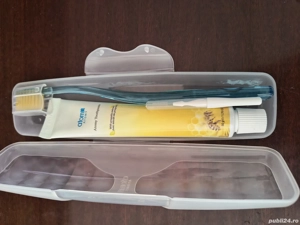 Set pentru calatorie cu periuta de dinti,pastă de dinti di un accesoriu de curatarea dintilor