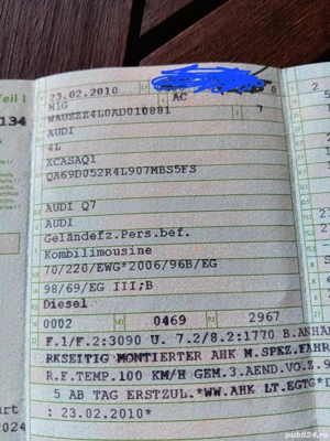 Audi S-Line Q7 Diesel 3.0  - imagine 8