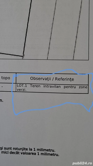 Vând  teren  intravilan  zonă  verde   - imagine 3