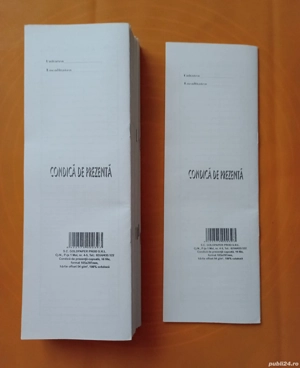 20 Caiete Condici de prezența la serviciu, la muncă, noi - imagine 3