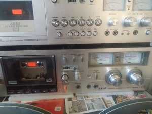 Deck AKAI GXC-715D Argintiu Stereo 2-Head cassette deck - imagine 5