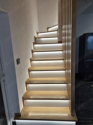 Scari din lemn masiv 