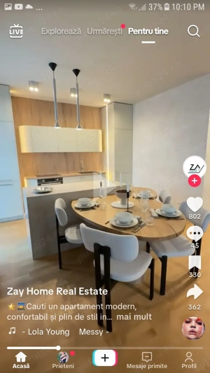 Proprietar anchiriez apartament doua camere mobilat si utilat 