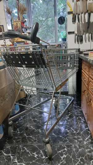 Căruț inox în stare excelenta  - imagine 4