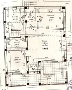 Proiect Casă + garaj în construcție – teren 553 mp, Holboca - imagine 4