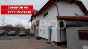 Afacere si locuinta cu teren de 1450 mp de vanzare in Rausor