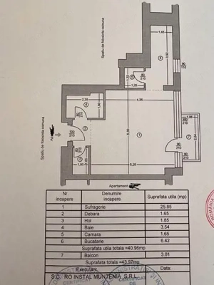 Vanzare Studio in Răsărit de Soare-Titan cu loc de parcare - imagine 8