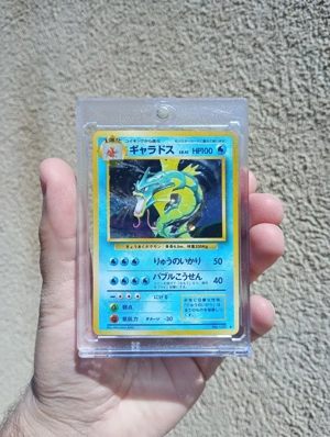 Card Pokemon Autentic Japonez Gyarados Base Set 1996
