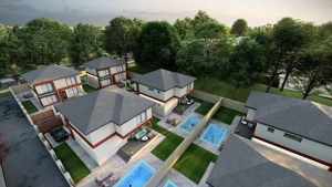 Complex 6 case P+1 în Berceni   340 mp teren | Moderne și bine compartimentate - imagine 6