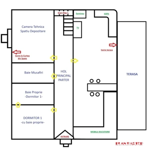 Ruscova-Casa cu 4dormitoare cu baie proprie, complet mobilata 2024 - imagine 2