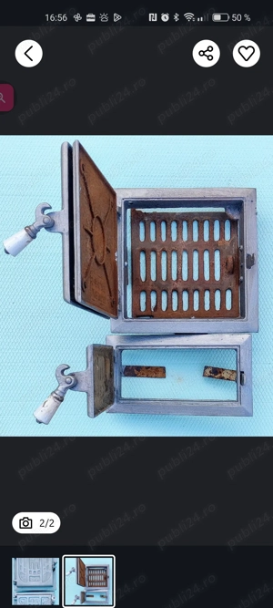 Uși sobă - set 2 buc  - imagine 2