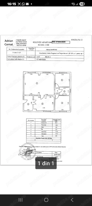 Apartament 4camere progresu parter,renovat complet,recompartimentat 3 camere foarte spatios  - imagine 5