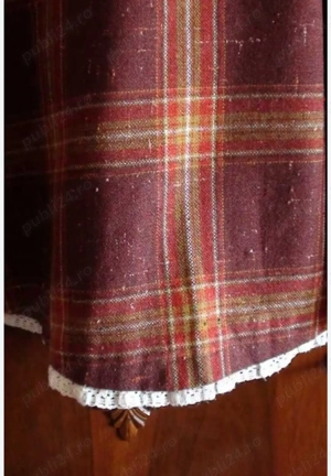 Fusta unicat ,din stofa cu lina - imagine 4