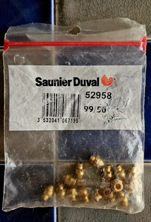 Set duze gaz SAUNIER DUVAL pentru centrală termică SAUNIER DUVAL, noi, nefolosite