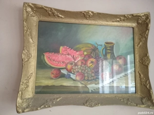 2 tablouri mari vechime 50 ani stare buna 