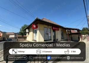 Spatiu comercial de inchiriat, Medias